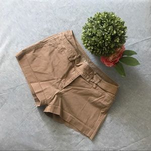 JCrew Chino Short Shorts, Size 4